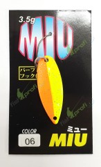 Блесна колеблющаяся FOREST MIU 3,5гр 3.2см #06