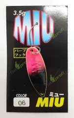 Блесна колеблющаяся FOREST MIU 3,5гр 3.2см #06