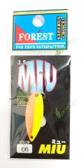 Блесна колеблющаяся FOREST MIU 3,5гр 3.2см #06