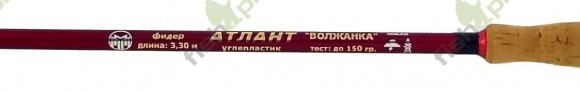 Удилище фидер "Волжанка  Атлант" 4,2м (3 секции+3) тест до 180гр (IM7)