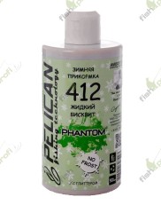 Жидкий бисквит  &quot;PELICAN-412&quot; &quot;PHANTOM&quot; с глиттером 500 мл.