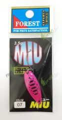 Блесна колеблющаяся FOREST MIU 3,5гр 3.2см #07