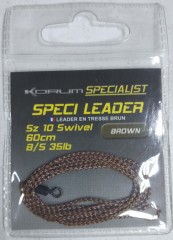 Шнур лидкор KORUM XPERT LEADLESS LEADER для карпового монтажа 60 см коричневый