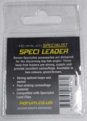 Шнур лидкор KORUM XPERT LEADLESS LEADER для карпового монтажа 60 см коричневый