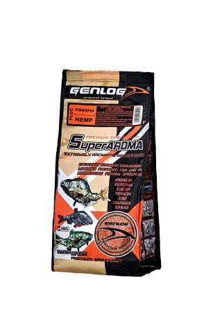 Прикормка AROMA ROACH Hemp GENLOG Конопля 1кг