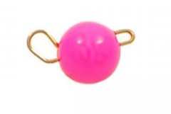 Чебурашка вольфрамовая 6,2 мм 2.0 г цв.Розовый  (2 шт)