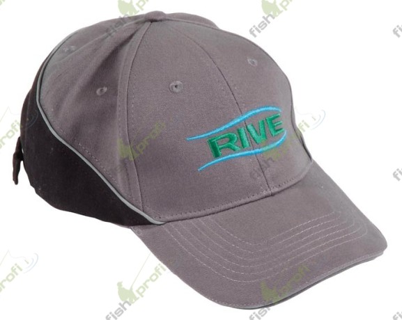 Бейсболка RIVE серо-черная