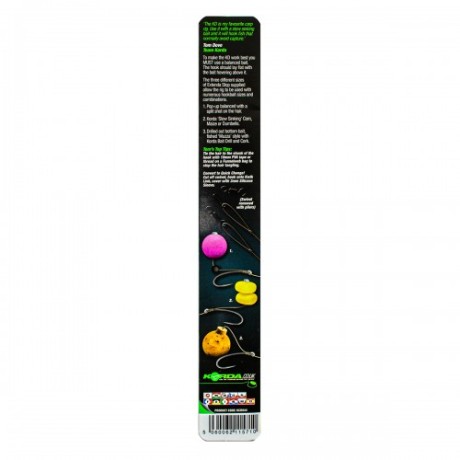 Поводок готовый Korda N Trap KD Rig Size 6 Kurv 15lb