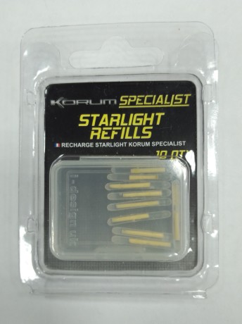 Светлячок на удилище KORUM REPLACEMENT LIGHT STICKS (10шт)