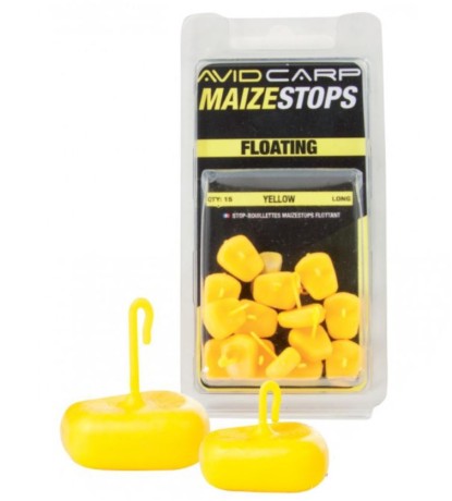 Стопор плавающий AVID CARP кукуруза для карповой насадки короткий Микс
