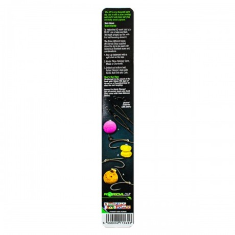 Поводок готовый Korda N Trap KD Rig Size 8 Kurv 15lb