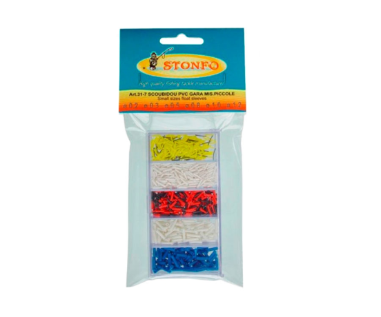 Набор цветных кембриков STONFO для поплавков малые