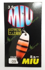 Блесна колеблющаяся FOREST MIU 3,5гр 3.2см #09