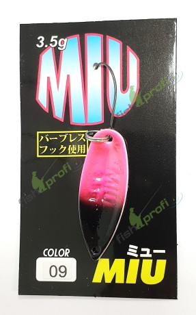 Блесна колеблющаяся FOREST MIU 3,5гр 3.2см #09