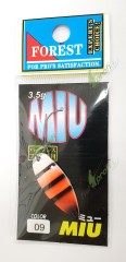 Блесна колеблющаяся FOREST MIU 3,5гр 3.2см #09