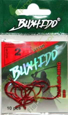 Крючки TANAGO RING красные №4 ТРАПЕР