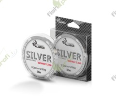 Леска монофильная ALLVEGA &quot;Silver&quot; 50м 0,10мм (1,37кг) серебристая