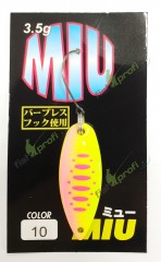 Блесна колеблющаяся FOREST MIU 3,5гр 3.2см #10