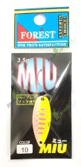 Блесна колеблющаяся FOREST MIU 3,5гр 3.2см #10