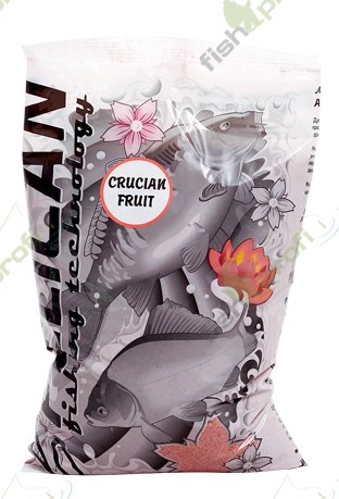 Прикормка PELICAN Карась Фрукты 1 кг.