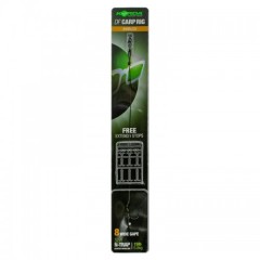 Поводок готовый Korda N-Trap DF Rig Barbless 15lb Wide Gape №8 безбородый