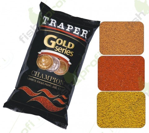 Прикормка Traper "Эксплозив Красная", Серия Голд 1кг