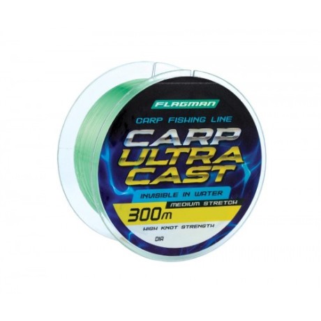 Леска Flagman Carp Ultra Cast 300м 0,30мм