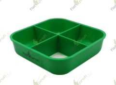 Контейнер для опарыша 4 секции Fishprofi 0,7 л.