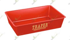 Таз для прикормки красный 33х22 см ТРАПЕР