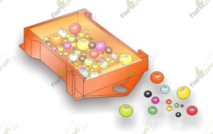 Набор цветных микро бусинок STONFO