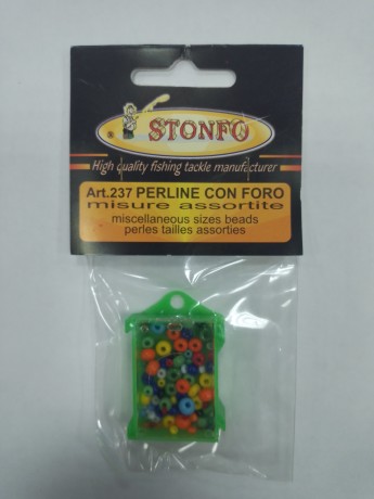 Набор цветных микро бусинок STONFO