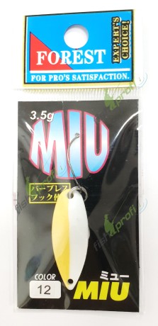 Блесна колеблющаяся FOREST MIU 3,5гр 3.2см #12