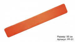 Поводочница для рыбалки 55 см оранжевая