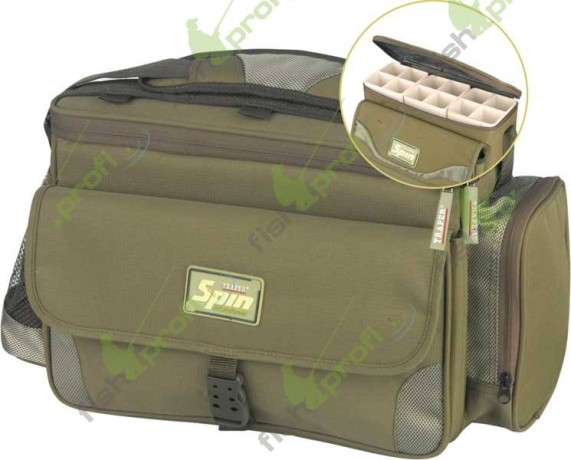 Сумка серии "SPIN" 37х12х26см ТРАПЕР