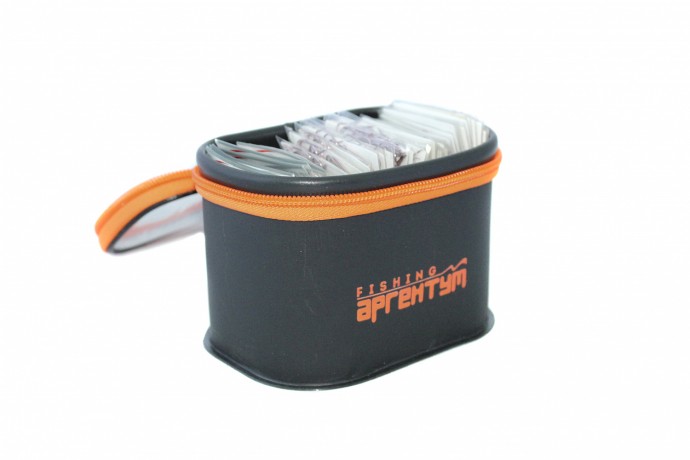 Бокс для рыбалки с замком и крышкой из EVA (14х10х9см)