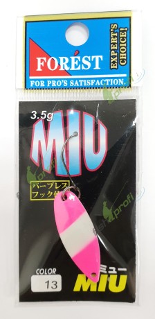 Блесна колеблющаяся FOREST MIU 3,5гр 3.2см #13