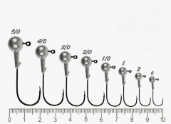 Набор Джиг-головка 26 гр. 3шт.кр.№3/0