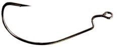 Крючок офсетный WIDE RANGE WORM №2/0  арт.3315 (4 шт) большое ухо