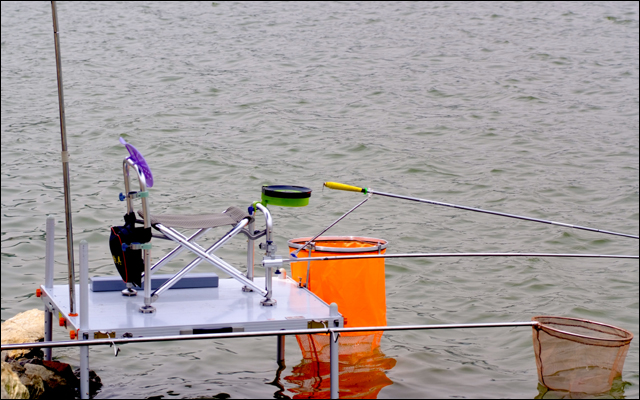 Плита рыболовная (площадка для платформ и кресел) 120х120см