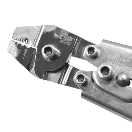 Кусачки Cuda Bonded Crimper для обжимных трубок от 0,1 до 2,2 мм Titanium Nitrid