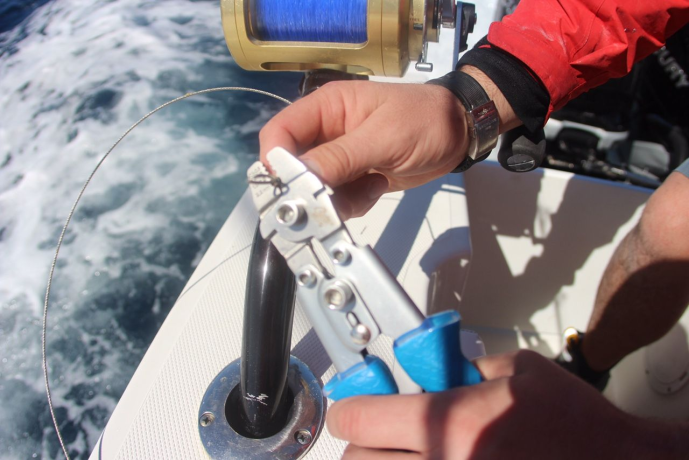 Кусачки Cuda Bonded Crimper для обжимных трубок от 0,1 до 2,2 мм Titanium Nitrid