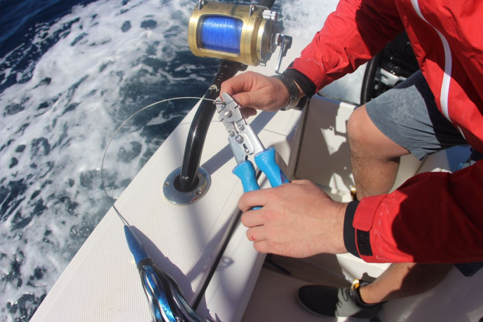 Кусачки Cuda Bonded Crimper для обжимных трубок от 0,1 до 2,2 мм Titanium Nitrid