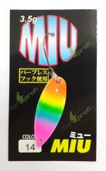 Блесна колеблющаяся FOREST MIU 3,5гр 3.2см #14