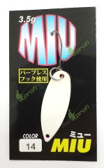 Блесна колеблющаяся FOREST MIU 3,5гр 3.2см #14