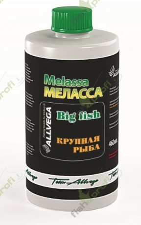 Ароматическая добавка жидкая ALLVEGA "Melassa Big Fish" 460мл (МЕЛАССА КРУПНАЯ РЫБА)