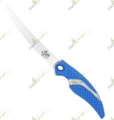 Нож филейный Cuda Bonded Curved Boning Knife для снятия края 15 см Titanium Nitrid