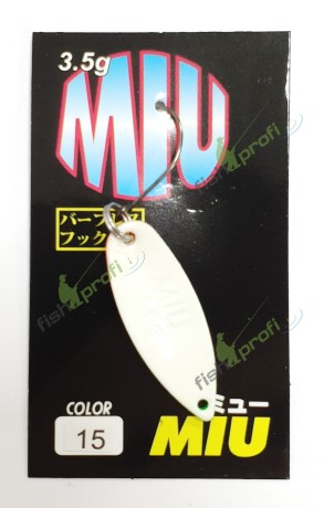 Блесна колеблющаяся FOREST MIU 3,5гр 3.2см #15