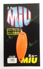 Блесна колеблющаяся FOREST MIU 3,5гр 3.2см #16