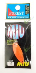 Блесна колеблющаяся FOREST MIU 3,5гр 3.2см #16