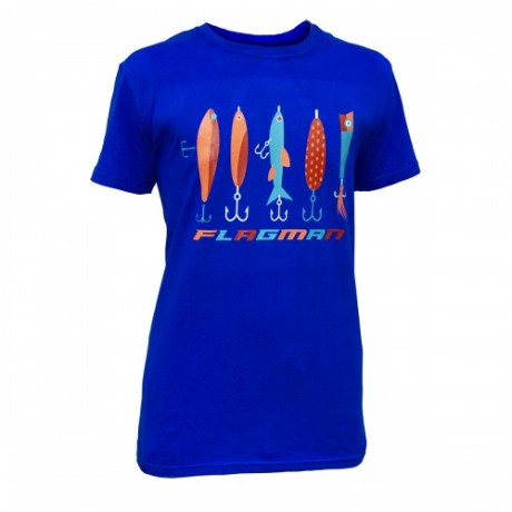 Футболка Flagman синяя L